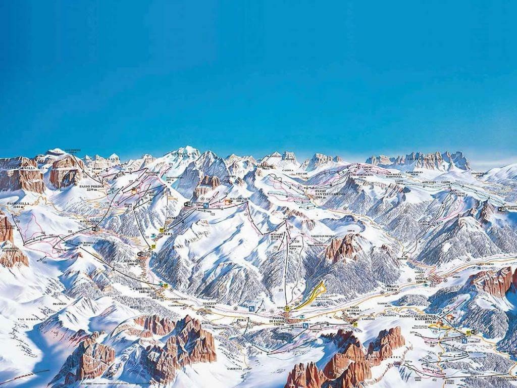 Casamau Studio Campitello di Fassa Esterno foto